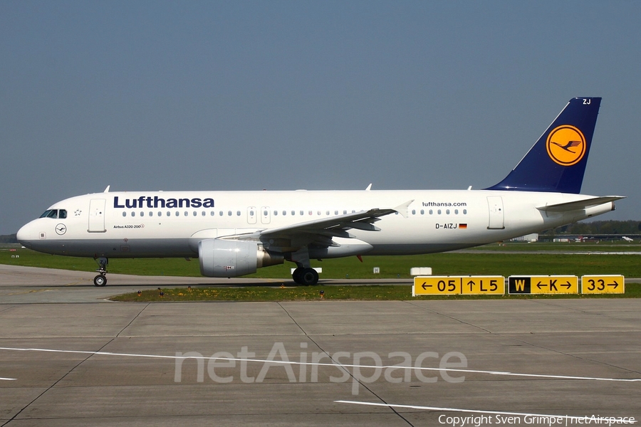 Lufthansa Airbus A320-214 (D-AIZJ) | Photo 20707