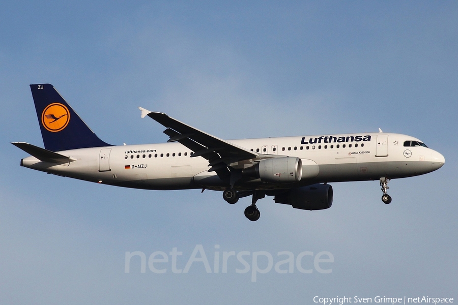 Lufthansa Airbus A320-214 (D-AIZJ) | Photo 25734