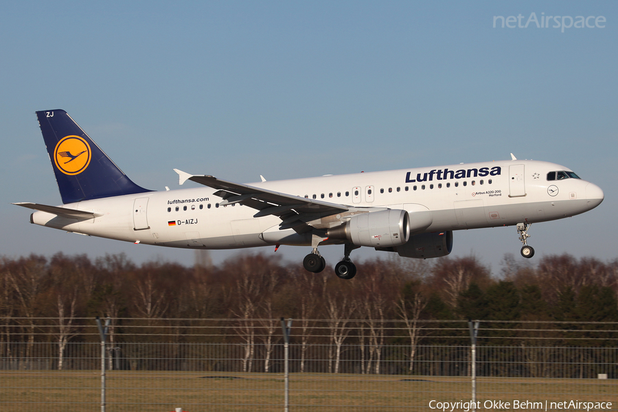 Lufthansa Airbus A320-214 (D-AIZJ) | Photo 69485