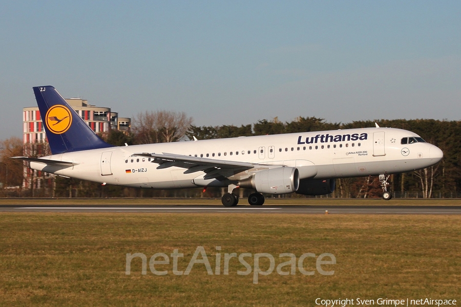 Lufthansa Airbus A320-214 (D-AIZJ) | Photo 70136