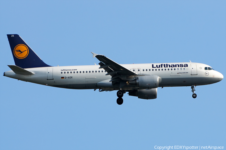 Lufthansa Airbus A320-214 (D-AIZK) | Photo 276123