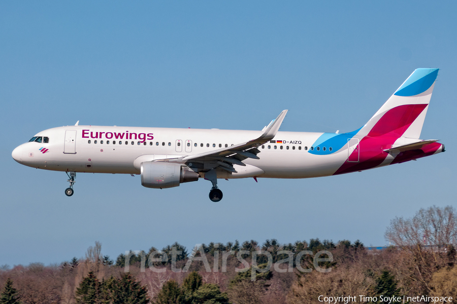 Eurowings Airbus A320-214 (D-AIZQ) | Photo 103777