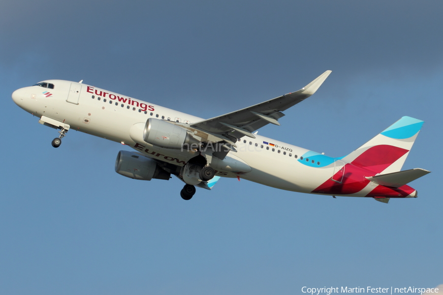 Eurowings Airbus A320-214 (D-AIZQ) | Photo 105385