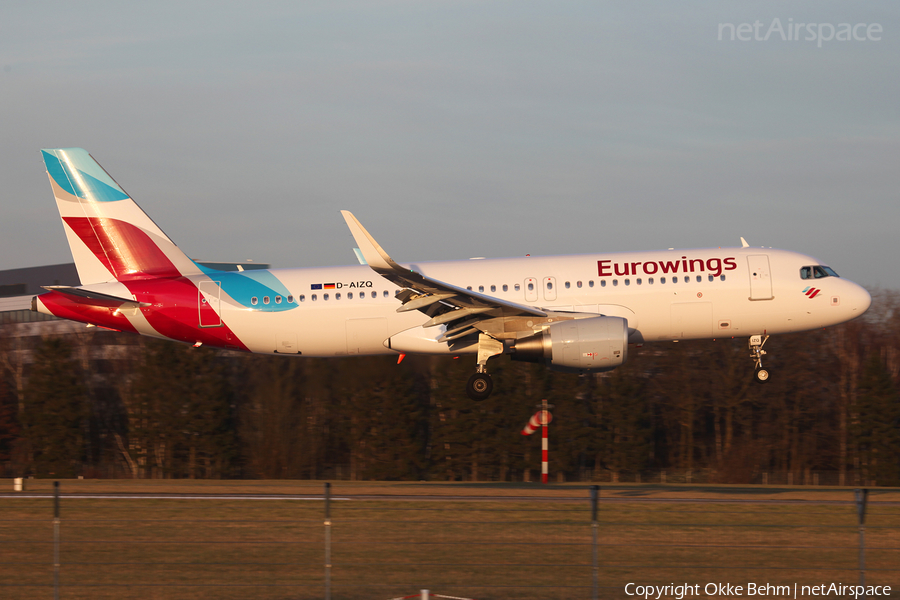Eurowings Airbus A320-214 (D-AIZQ) | Photo 69481