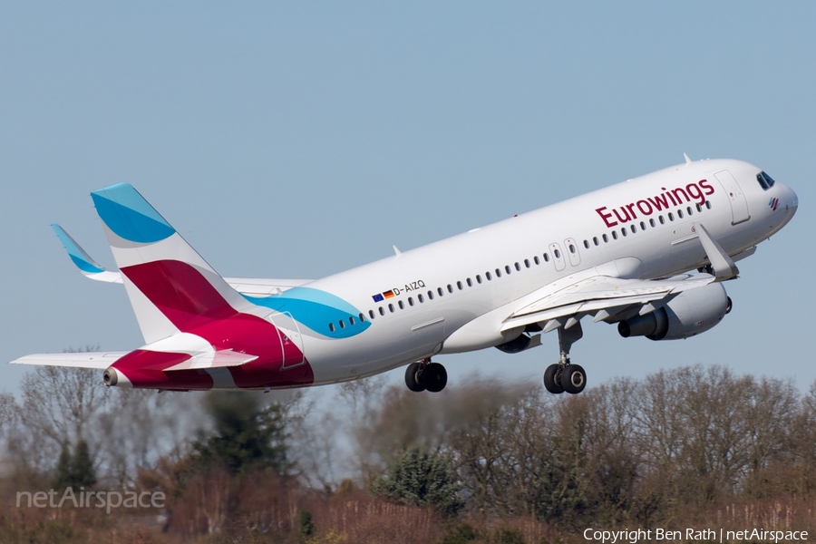 Eurowings Airbus A320-214 (D-AIZQ) | Photo 75085