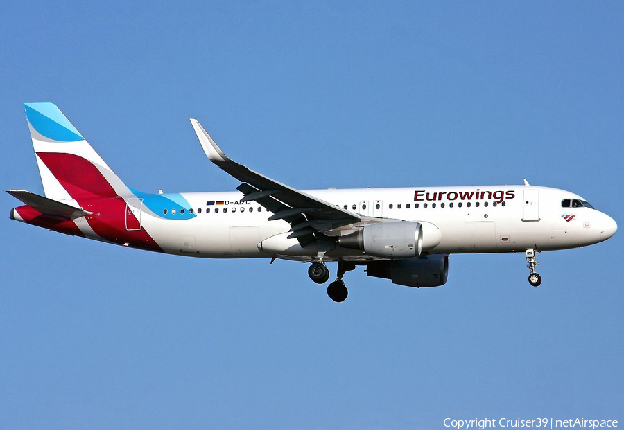 Eurowings Airbus A320-214 (D-AIZQ) | Photo 93059