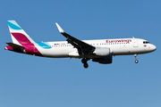 Eurowings Airbus A320-214 (D-AIZQ) at  London - Heathrow, United Kingdom