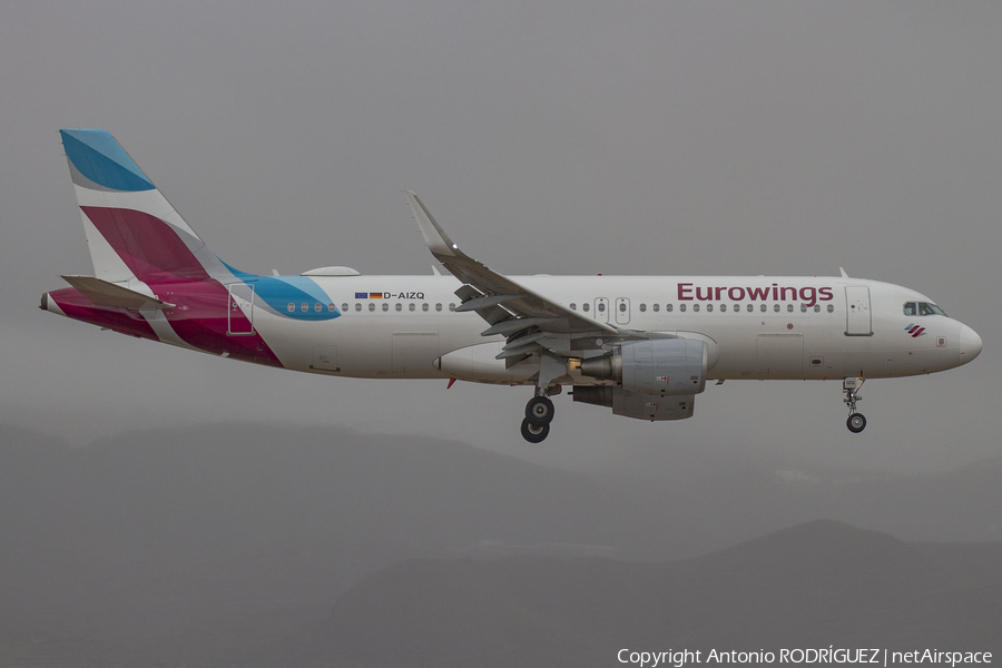 Eurowings Airbus A320-214 (D-AIZQ) | Photo 272744