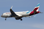 Eurowings Airbus A320-214 (D-AIZQ) at  Warsaw - Frederic Chopin International, Poland