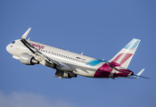 Eurowings Airbus A320-214 (D-AIZR) at  Manchester - International (Ringway), United Kingdom