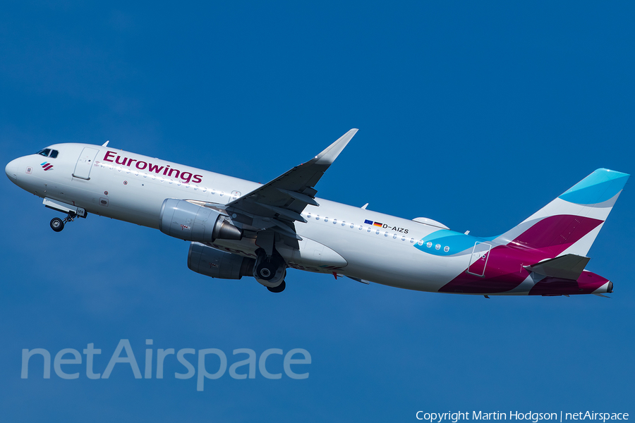 Eurowings Airbus A320-214 (D-AIZS) | Photo 239103