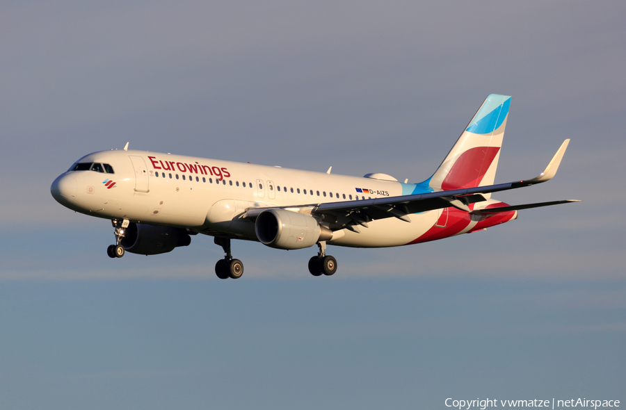 Eurowings Airbus A320-214 (D-AIZS) | Photo 192178