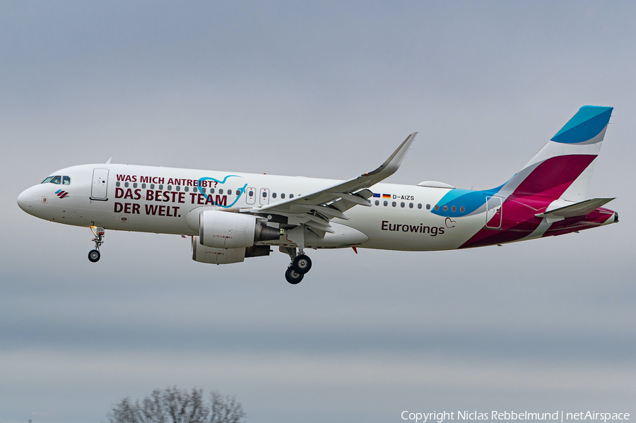 Eurowings Airbus A320-214 (D-AIZS) | Photo 441227
