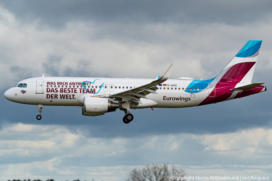 Eurowings Airbus A320-214 (D-AIZS) | Photo 442055