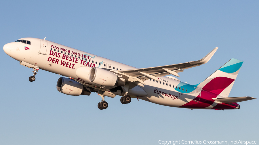 Eurowings Airbus A320-214 (D-AIZS) | Photo 451831