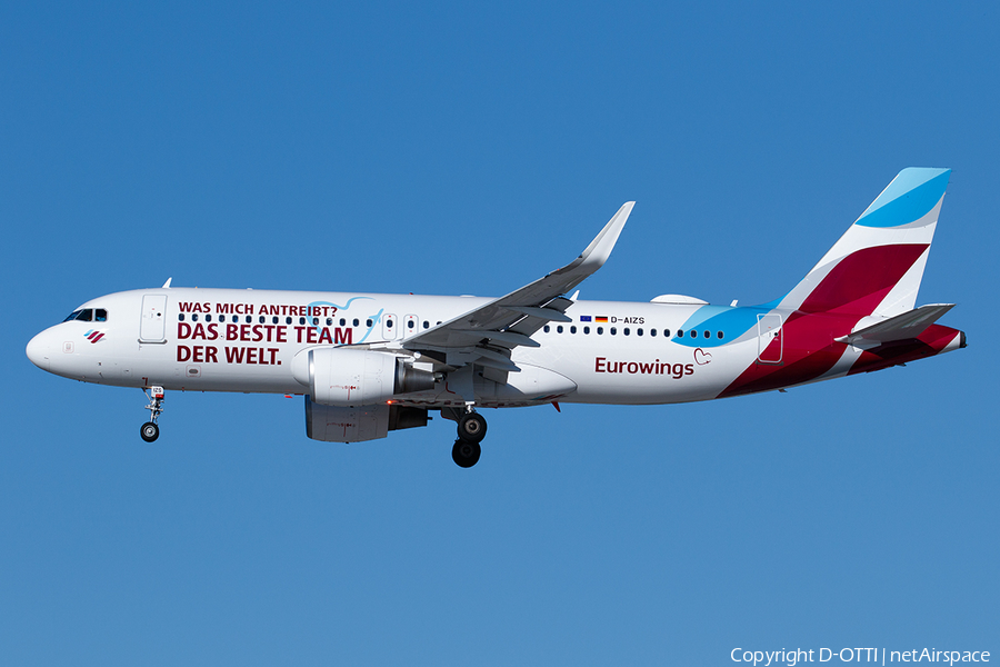 Eurowings Airbus A320-214 (D-AIZS) | Photo 451849