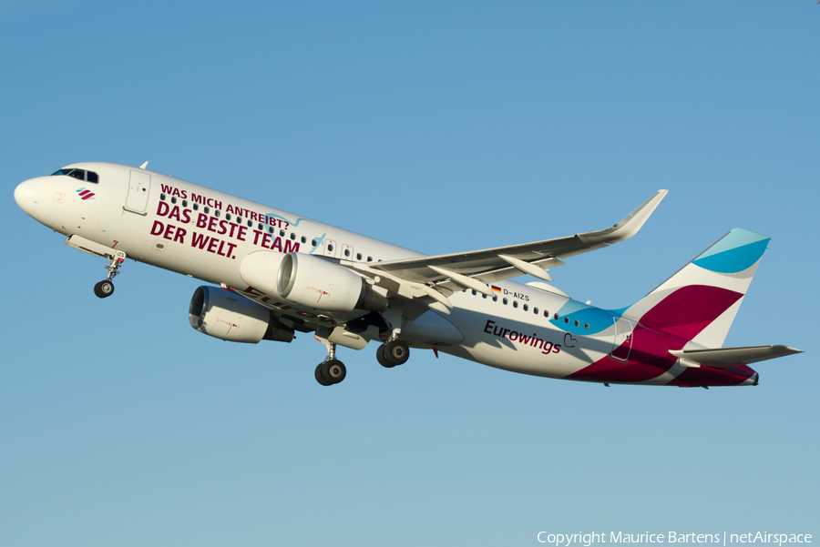 Eurowings Airbus A320-214 (D-AIZS) | Photo 452076