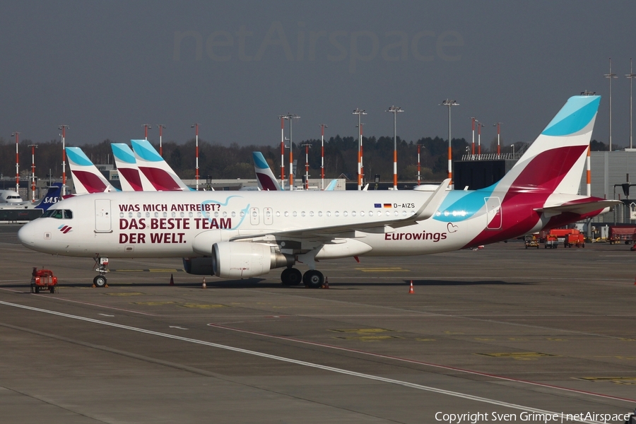 Eurowings Airbus A320-214 (D-AIZS) | Photo 500222