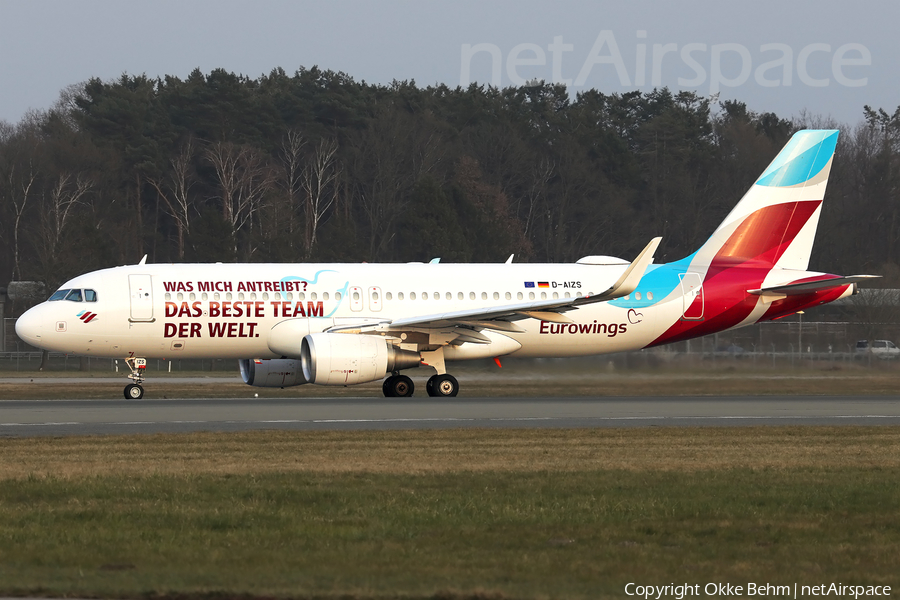 Eurowings Airbus A320-214 (D-AIZS) | Photo 500517