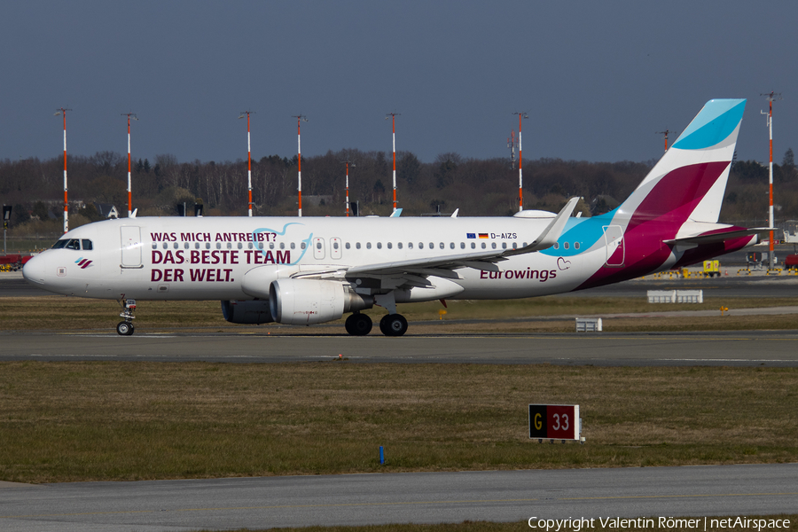 Eurowings Airbus A320-214 (D-AIZS) | Photo 500942