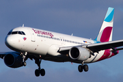 Eurowings Airbus A320-214 (D-AIZS) at  Hamburg - Fuhlsbuettel (Helmut Schmidt), Germany