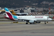 Eurowings Airbus A320-214 (D-AIZT) at  Barcelona - El Prat, Spain