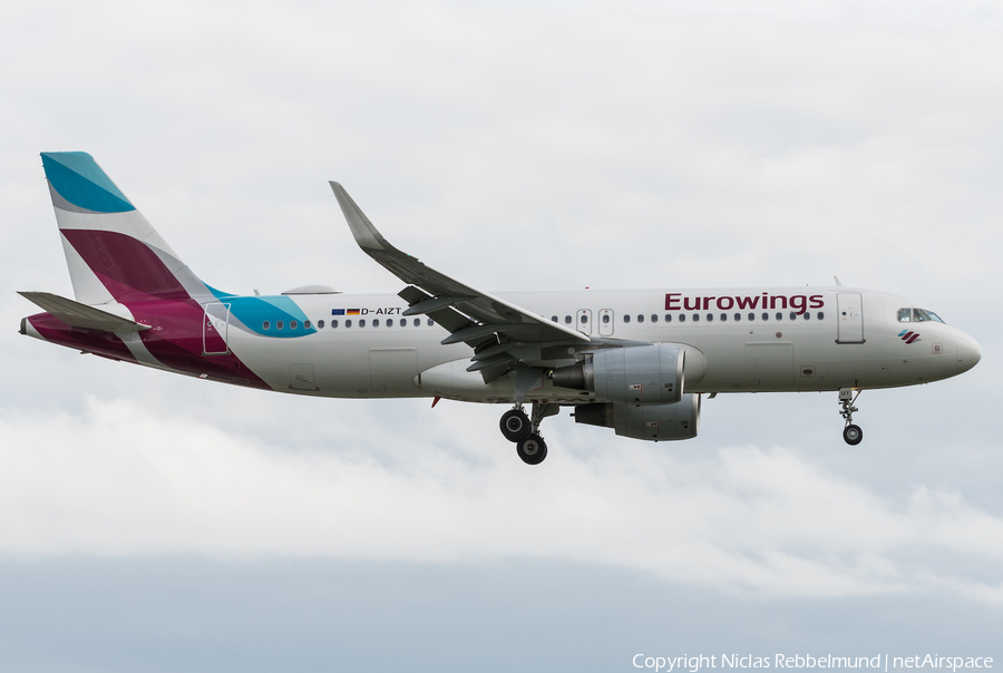 Eurowings Airbus A320-214 (D-AIZT) | Photo 264046