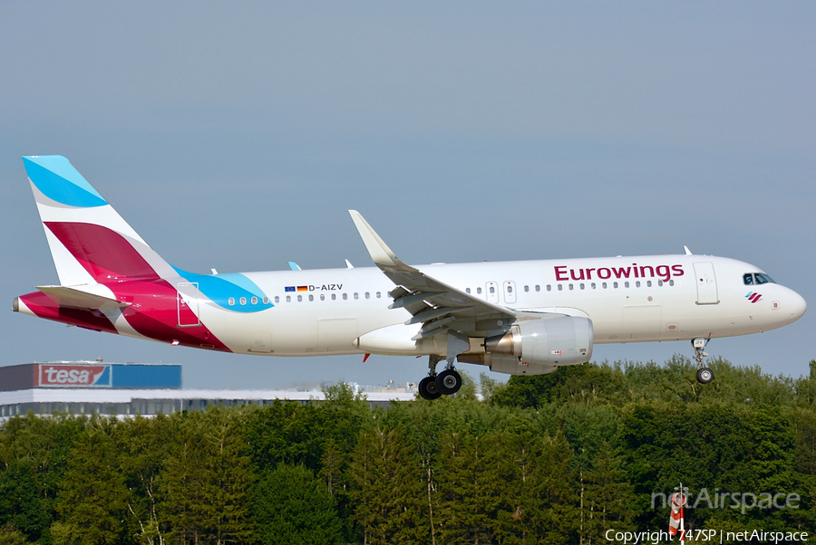 Eurowings Airbus A320-214 (D-AIZV) | Photo 83095