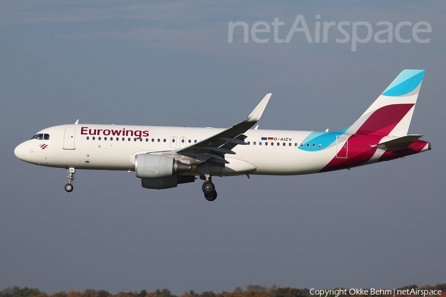 Eurowings Airbus A320-214 (D-AIZV) | Photo 90103