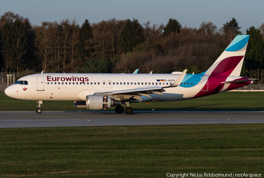 Eurowings Airbus A320-214 (D-AIZV) | Photo 309128