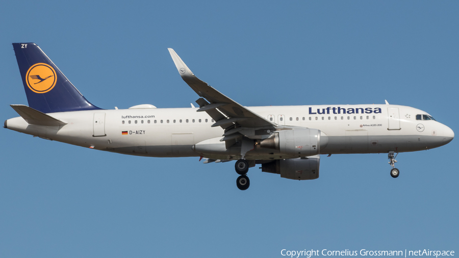 Lufthansa Airbus A320-214 (D-AIZY) | Photo 422852