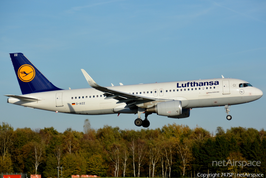 Lufthansa Airbus A320-214 (D-AIZZ) | Photo 61200