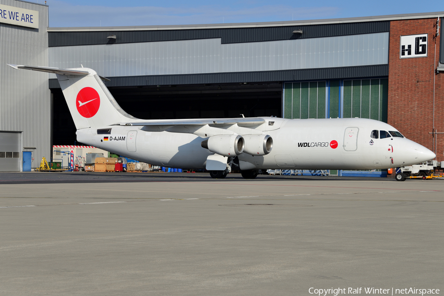 WDL Aviation BAe Systems BAe-146-300QT (D-AJAM) | Photo 306671