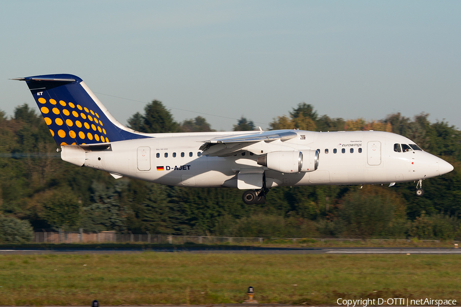 Eurowings BAe Systems BAe-146-200 (D-AJET) | Photo 210306