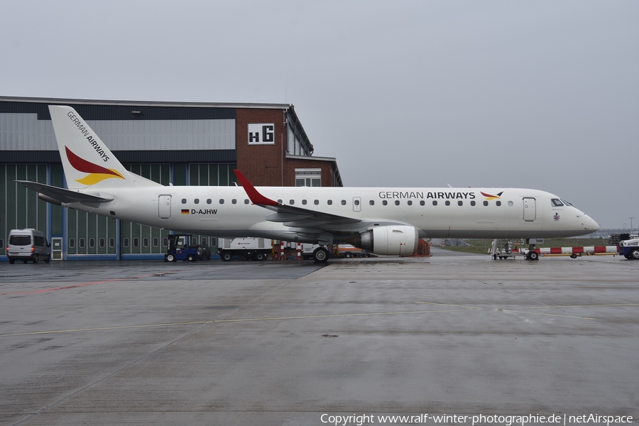 German Airways Embraer ERJ-190LR (ERJ-190-100LR) (D-AJHW) | Photo 356072