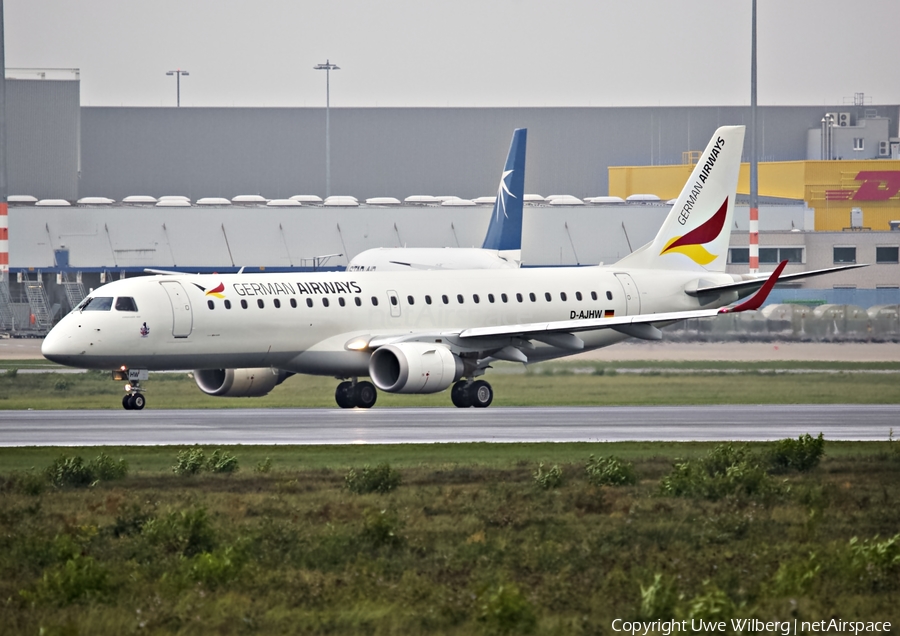 German Airways Embraer ERJ-190LR (ERJ-190-100LR) (D-AJHW) | Photo 356145
