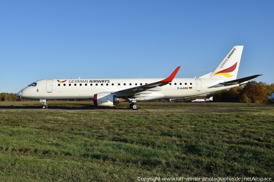 German Airways Embraer ERJ-190LR (ERJ-190-100LR) (D-AJHW) | Photo 430685