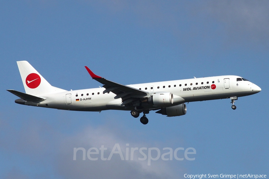 WDL Aviation Embraer ERJ-190LR (ERJ-190-100LR) (D-AJHW) | Photo 341248