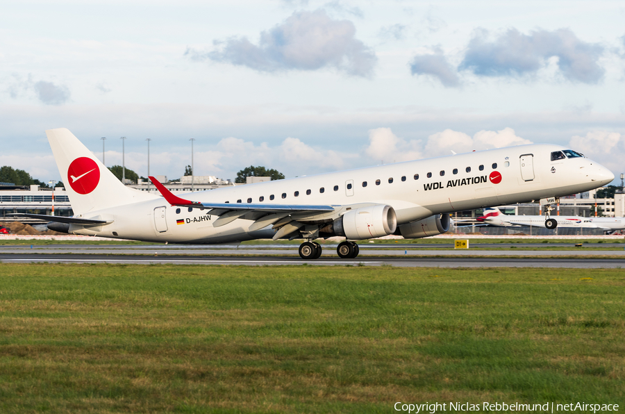 WDL Aviation Embraer ERJ-190LR (ERJ-190-100LR) (D-AJHW) | Photo 343366