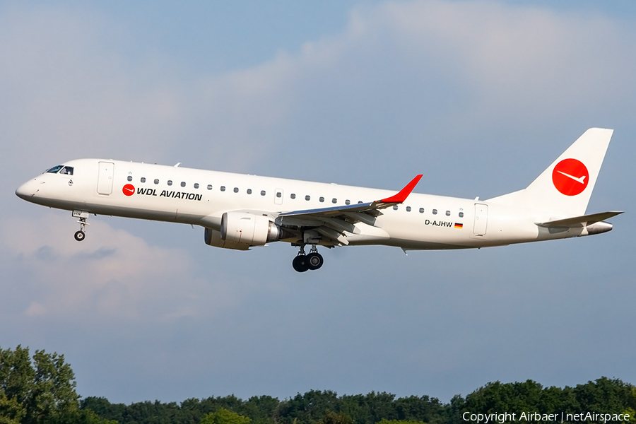 WDL Aviation Embraer ERJ-190LR (ERJ-190-100LR) (D-AJHW) | Photo 355121