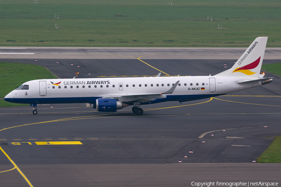 German Airways Embraer ERJ-190SR (ERJ-190-100SR) (D-AKJC) | Photo 538523