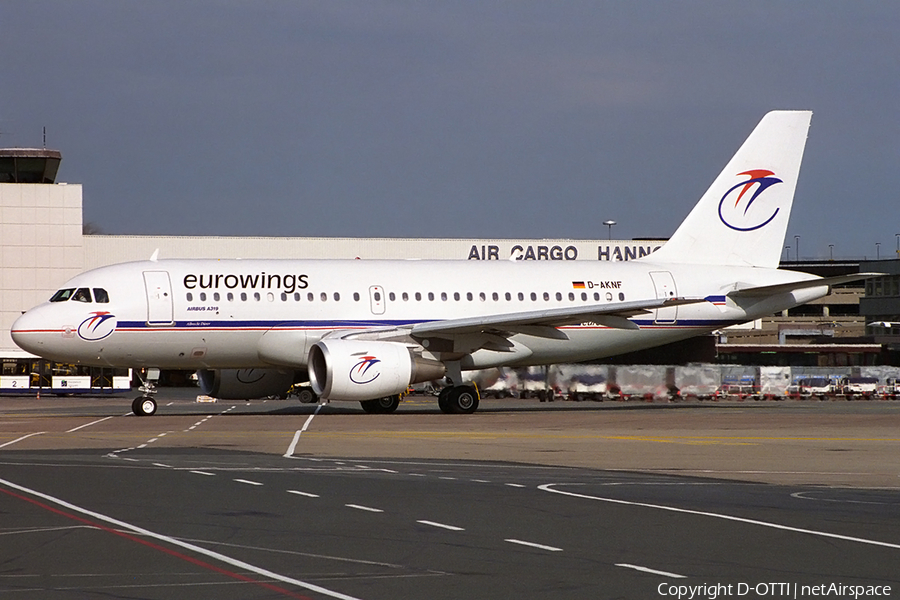 Eurowings Airbus A319-112 (D-AKNF) | Photo 185061