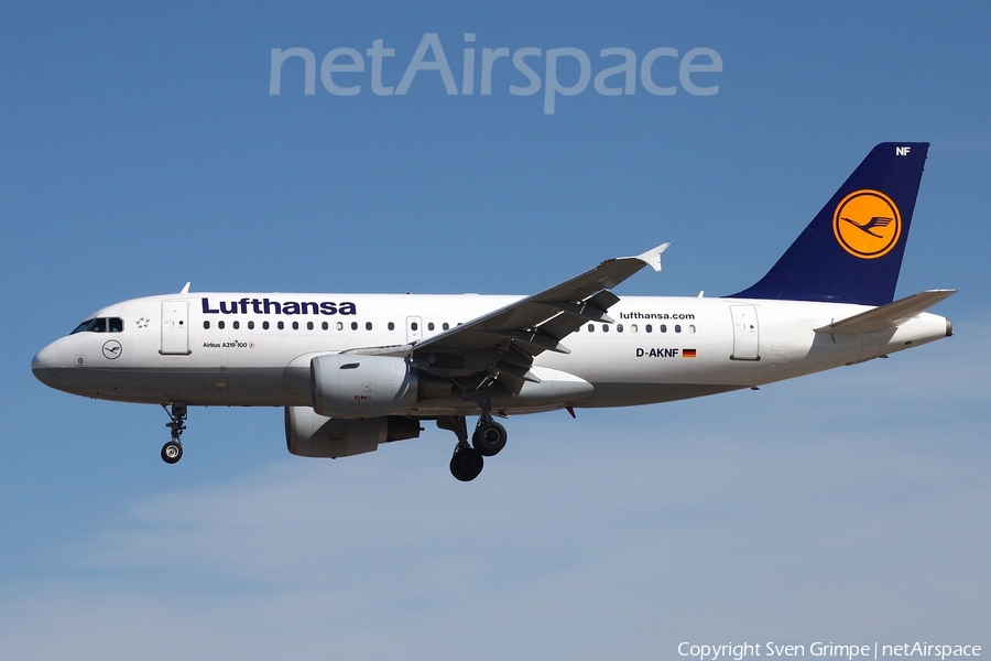 Lufthansa Airbus A319-112 (D-AKNF) | Photo 23666