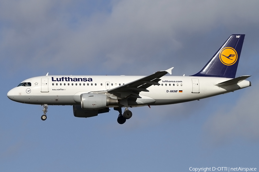 Lufthansa Airbus A319-112 (D-AKNF) | Photo 400774