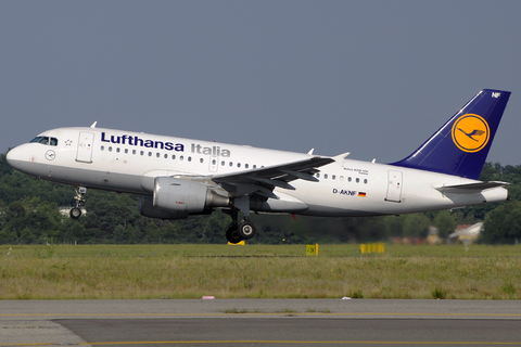 Lufthansa Italia Airbus A319-112 (D-AKNF) at  Milan - Malpensa, Italy