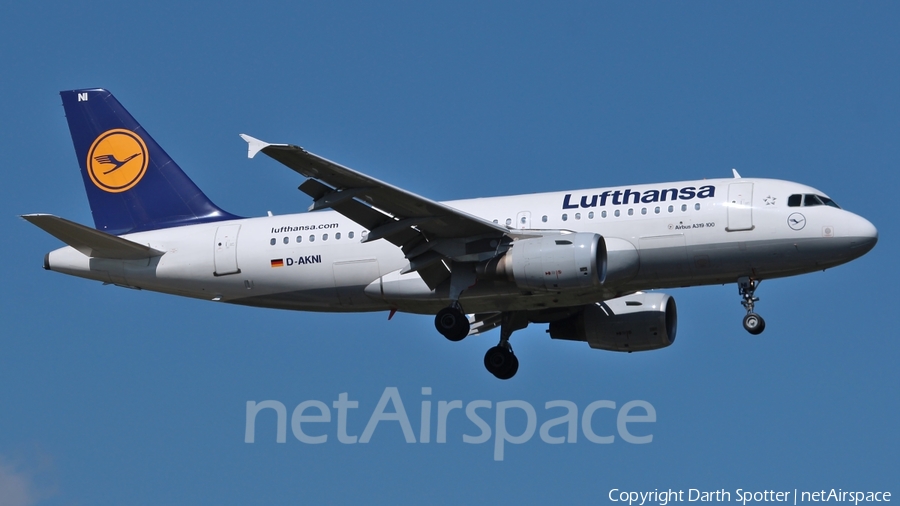 Lufthansa Airbus A319-112 (D-AKNI) | Photo 216190