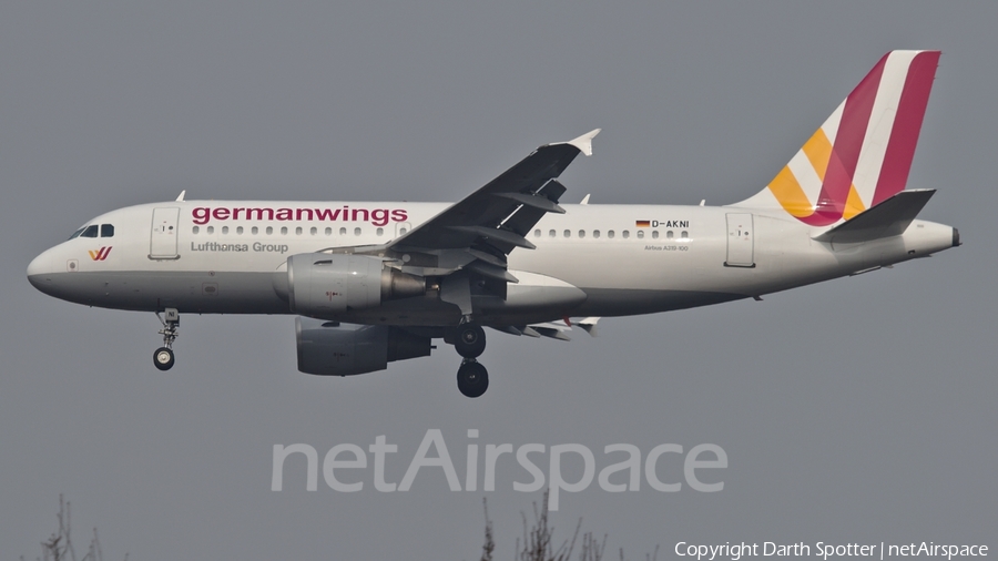 Germanwings Airbus A319-112 (D-AKNI) | Photo 227678