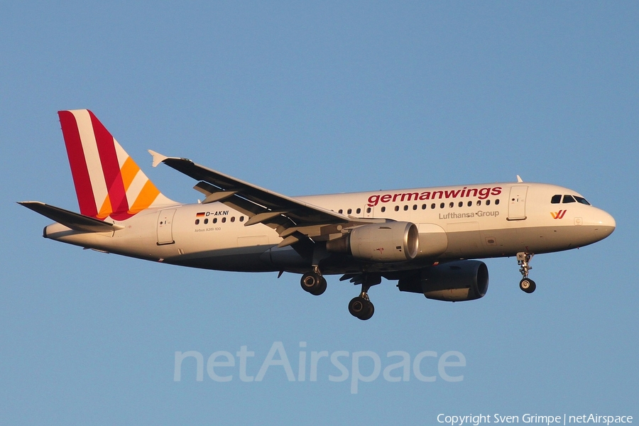 Germanwings Airbus A319-112 (D-AKNI) | Photo 74563