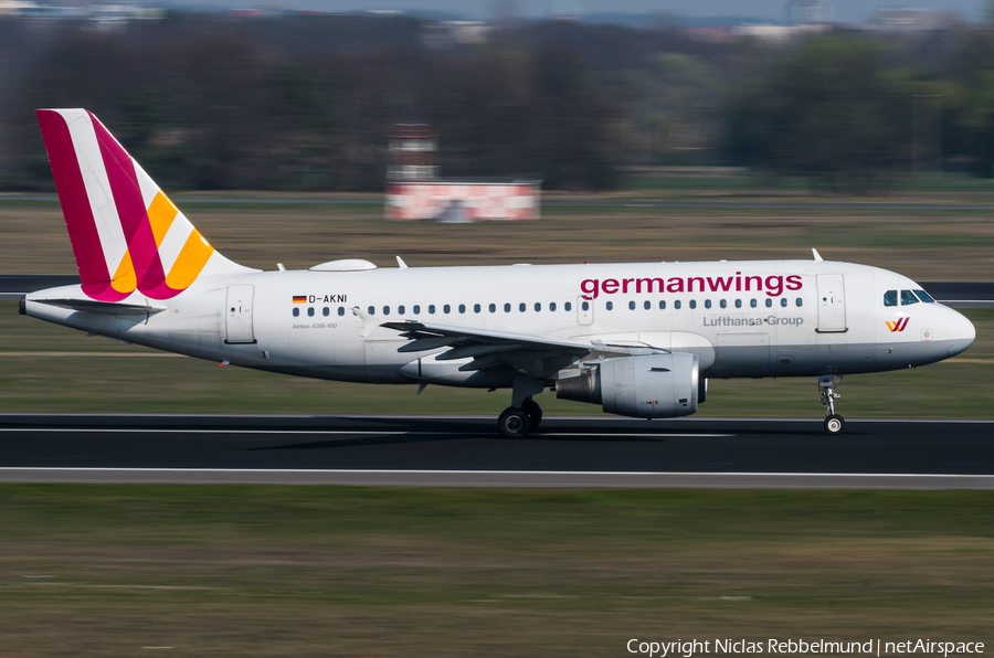 Germanwings Airbus A319-112 (D-AKNI) | Photo 313620