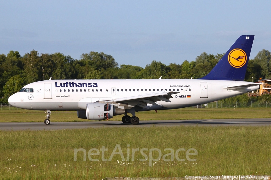 Lufthansa Airbus A319-112 (D-AKNI) | Photo 26979